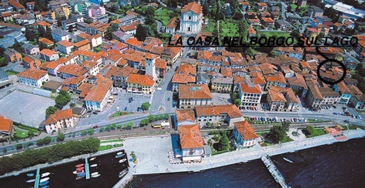 La Casa Nel Borgo Sul Lago Pisogne Bagian luar foto